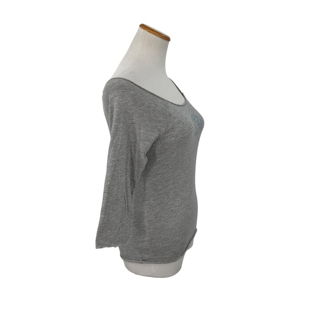 Vintage 90s NWT Gray Studded Virgo Zodiac Tee | Streetwear Y2K Noughties McBling - Picture 7 of 13